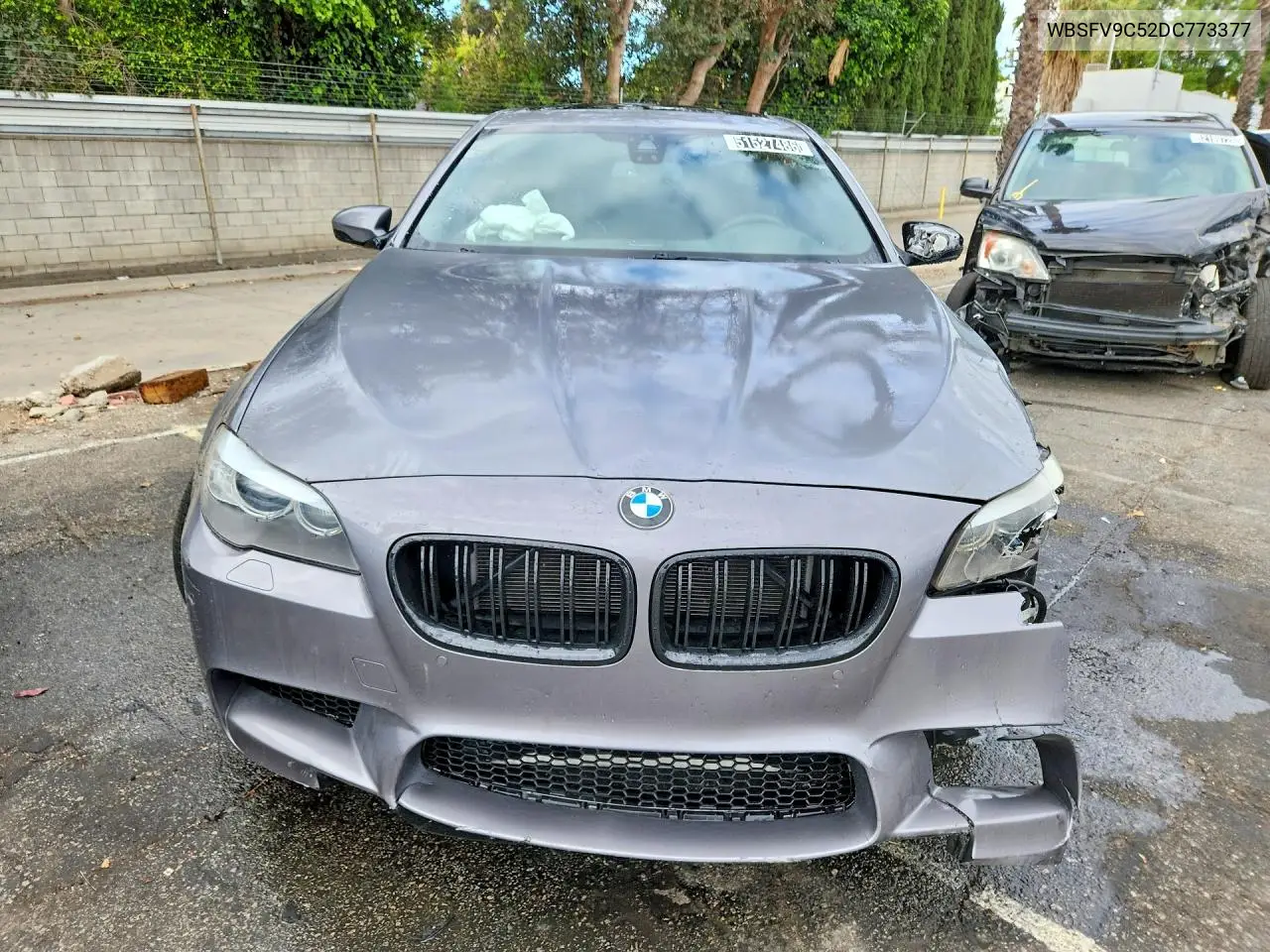 2013 BMW M5 VIN: WBSFV9C52DC773377 Lot: 51527486