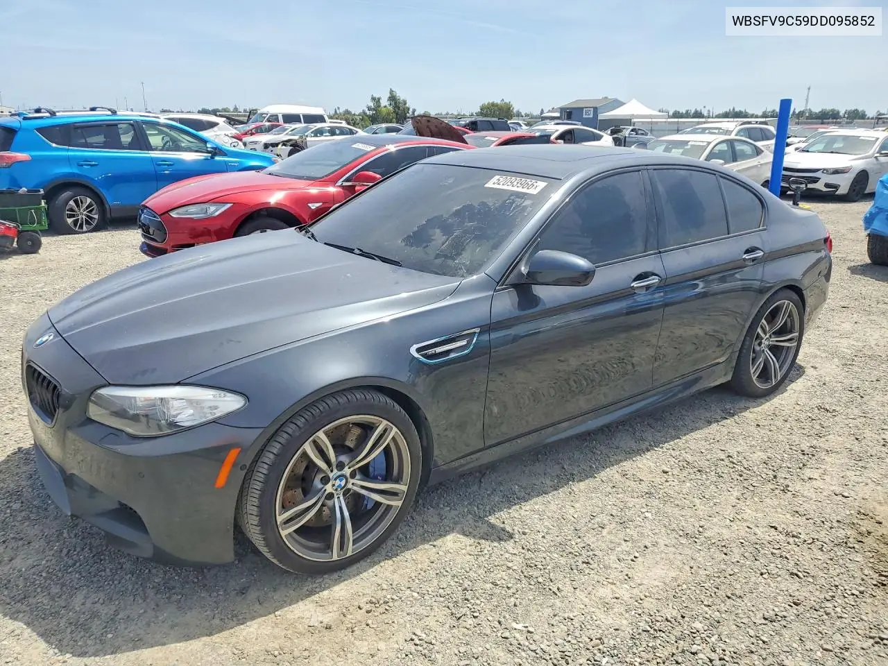 2013 BMW M5 VIN: WBSFV9C59DD095852 Lot: 52093966