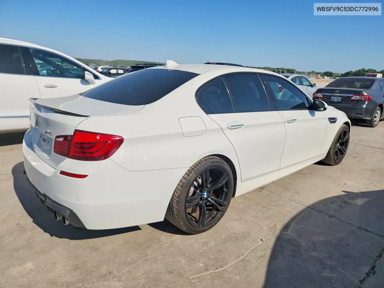 2013 BMW M5 VIN: WBSFV9C53DC772996 Lot: 53424676