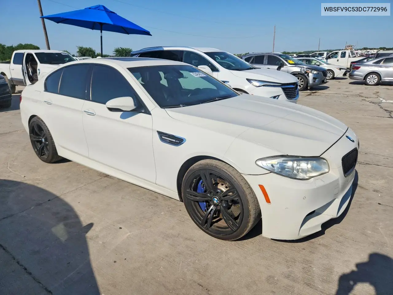2013 BMW M5 VIN: WBSFV9C53DC772996 Lot: 53424676