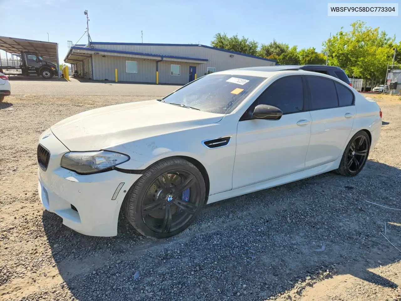 2013 BMW M5 VIN: WBSFV9C58DC773304 Lot: 54652596
