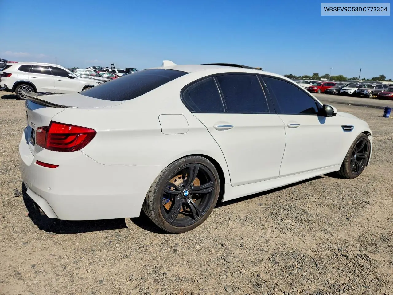 2013 BMW M5 VIN: WBSFV9C58DC773304 Lot: 54652596