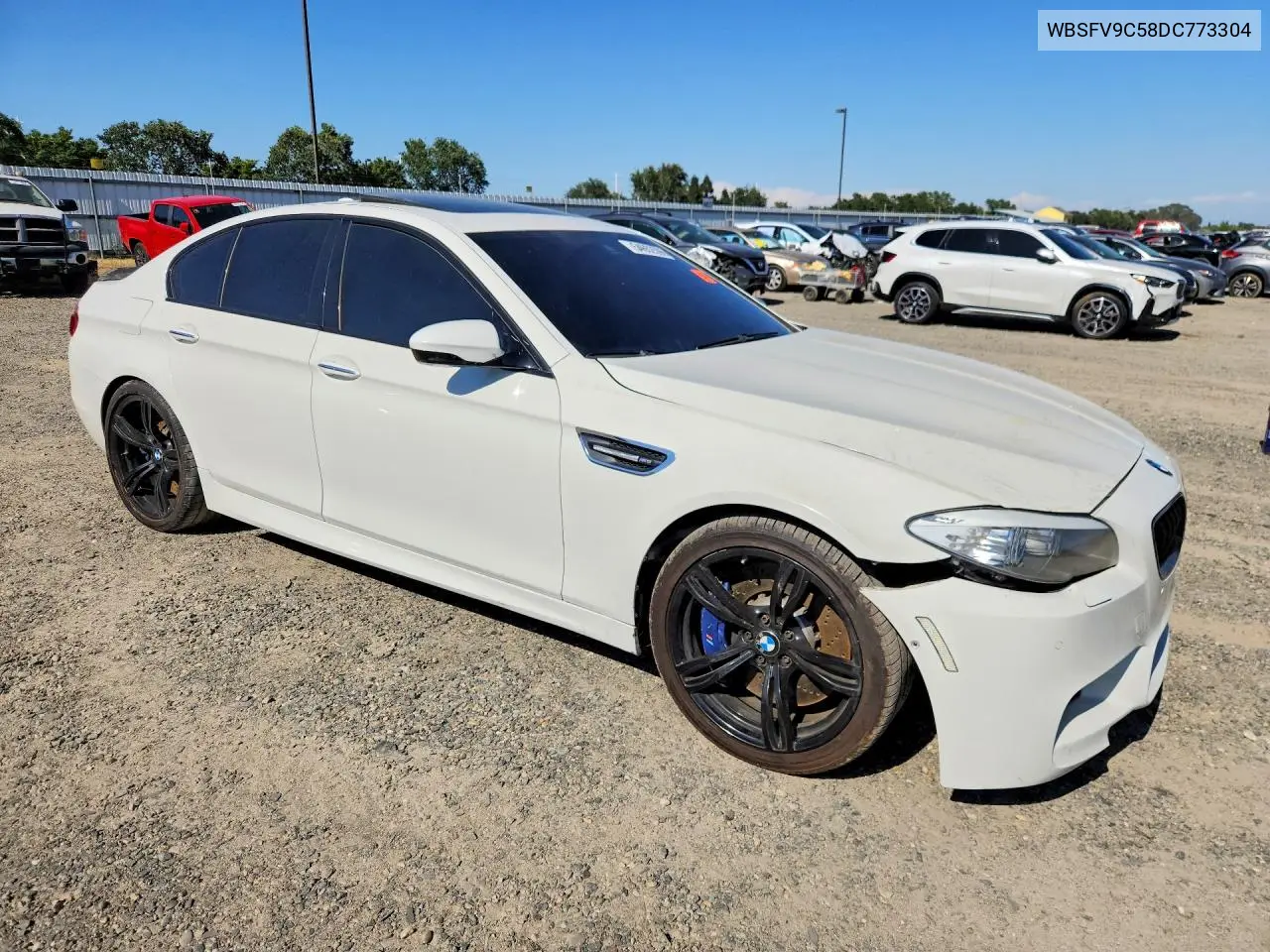 2013 BMW M5 VIN: WBSFV9C58DC773304 Lot: 54652596