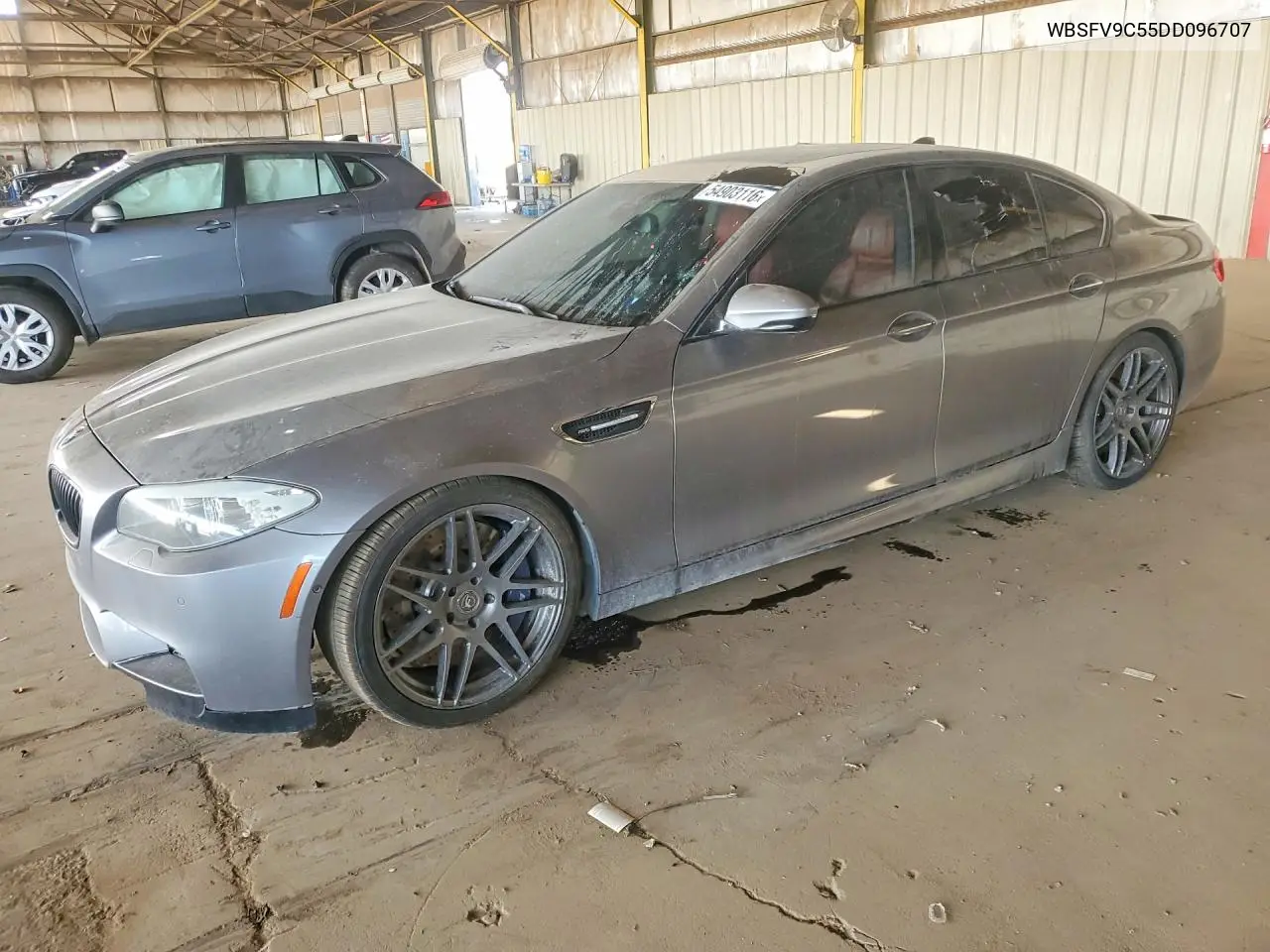2013 BMW M5 VIN: WBSFV9C55DD096707 Lot: 54903116