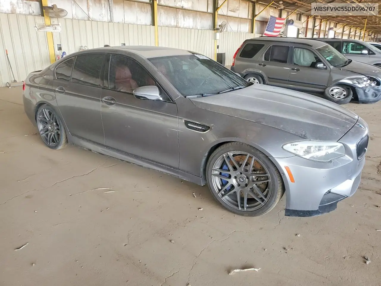 2013 BMW M5 VIN: WBSFV9C55DD096707 Lot: 54903116