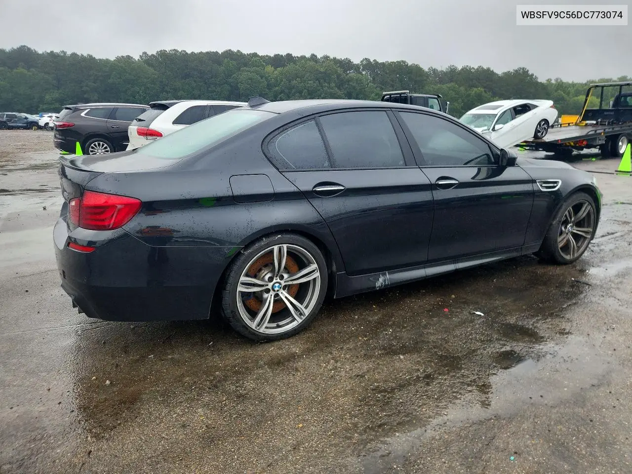 2013 BMW M5 VIN: WBSFV9C56DC773074 Lot: 57679846