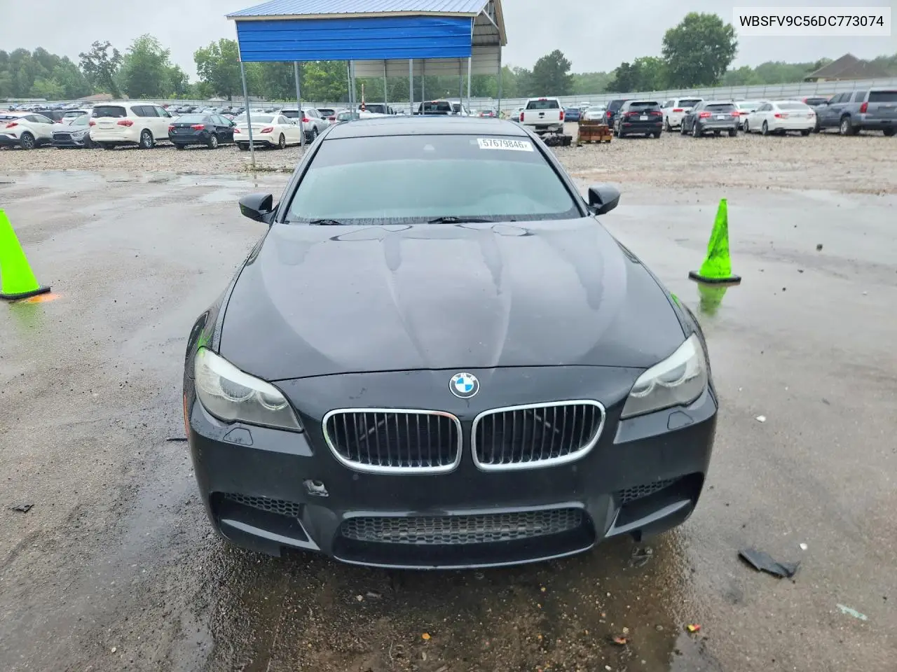 2013 BMW M5 VIN: WBSFV9C56DC773074 Lot: 57679846
