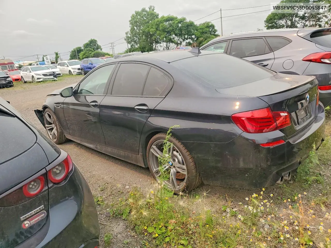 2013 BMW M5 VIN: WBSFV9C55DD095847 Lot: 57896126