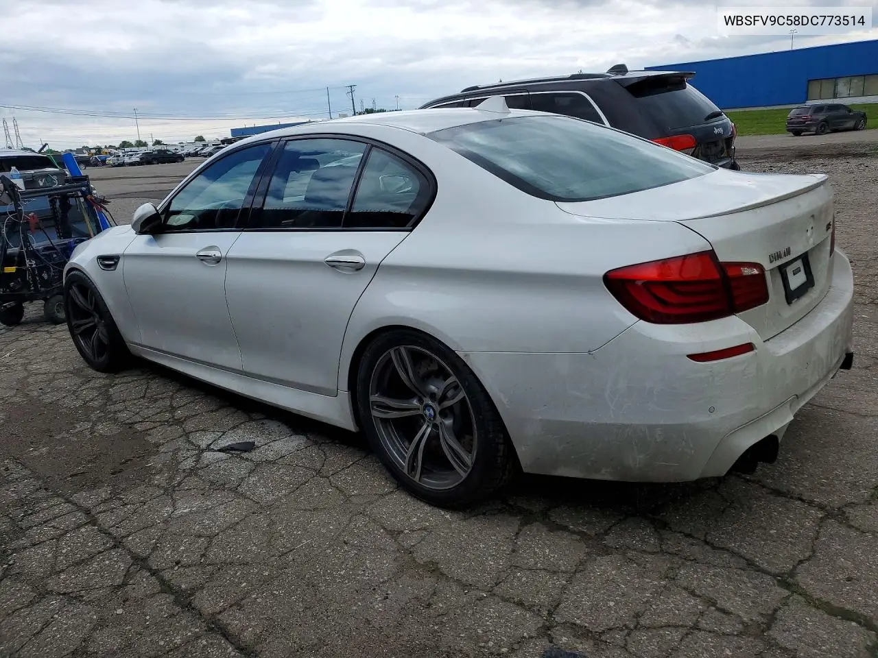 2013 BMW M5 VIN: WBSFV9C58DC773514 Lot: 58091586