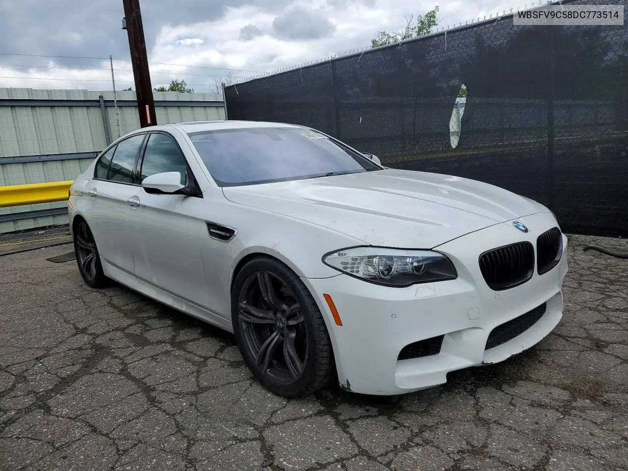 2013 BMW M5 VIN: WBSFV9C58DC773514 Lot: 58091586