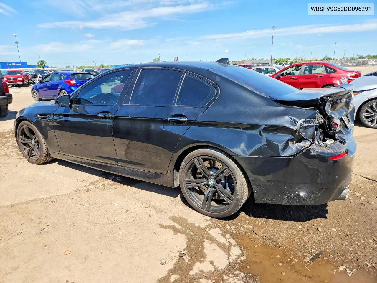 2013 BMW M5 VIN: WBSFV9C50DD096291 Lot: 58488676