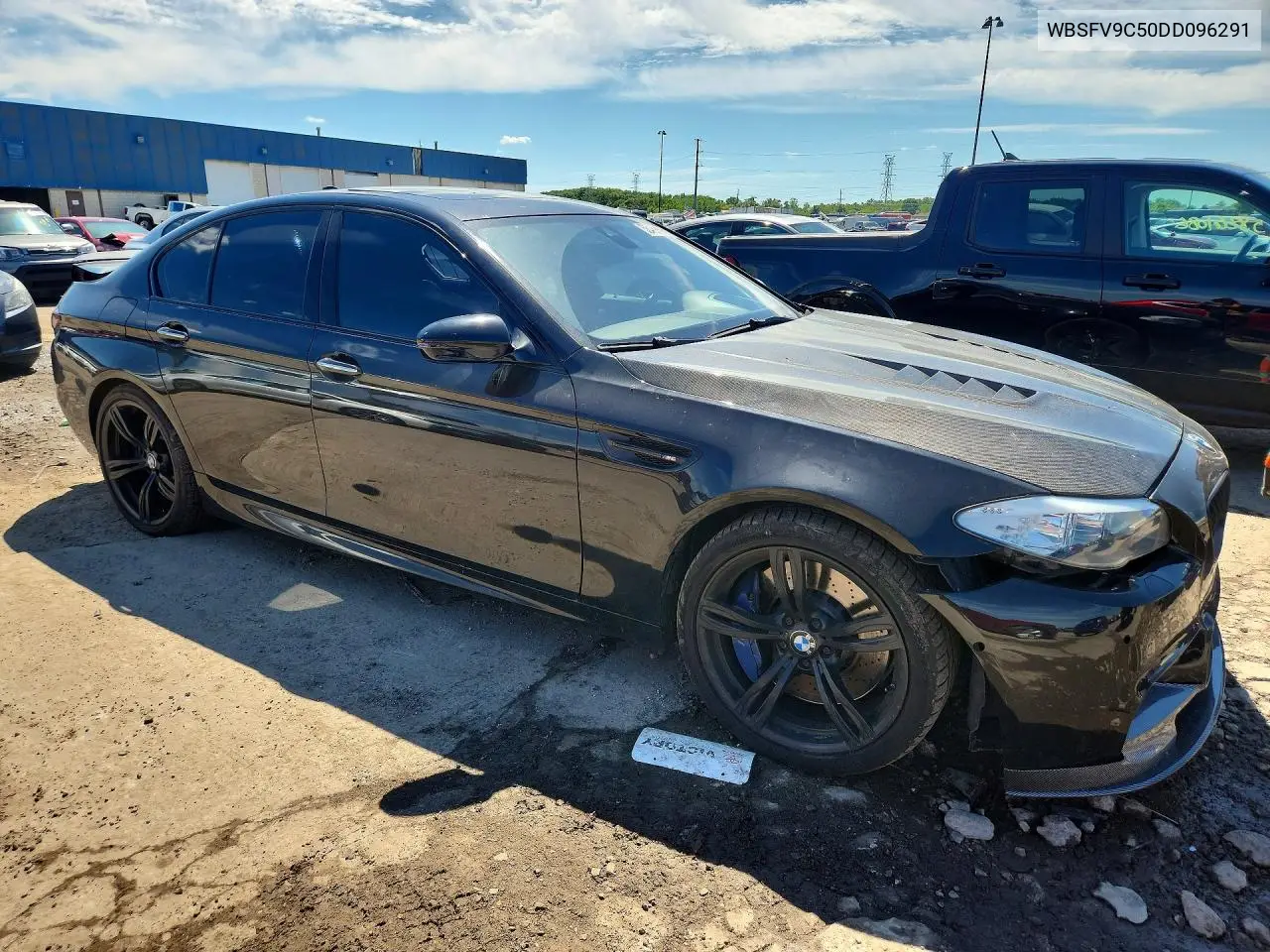 2013 BMW M5 VIN: WBSFV9C50DD096291 Lot: 58488676