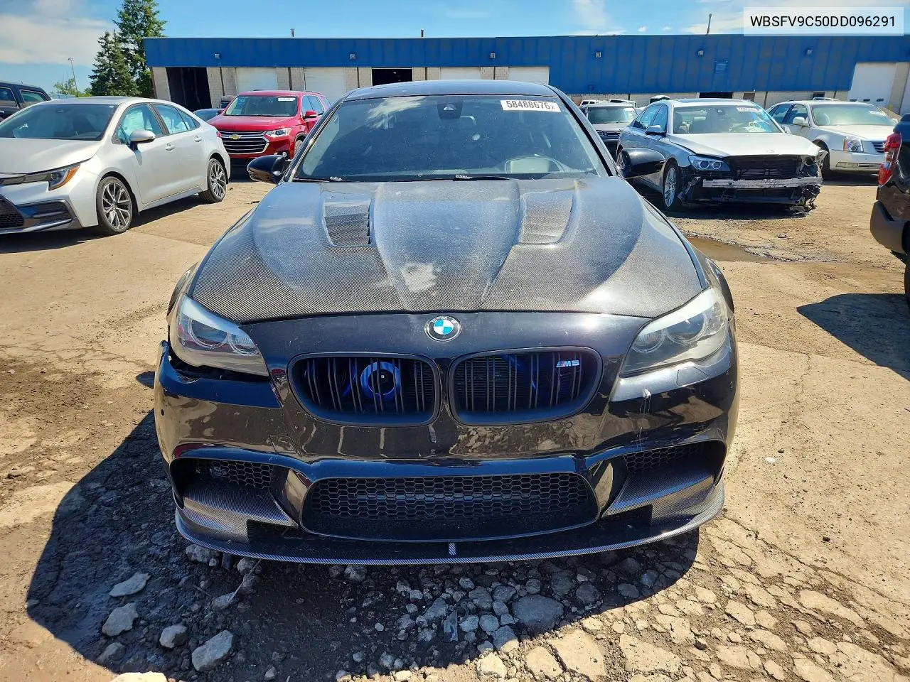 2013 BMW M5 VIN: WBSFV9C50DD096291 Lot: 58488676