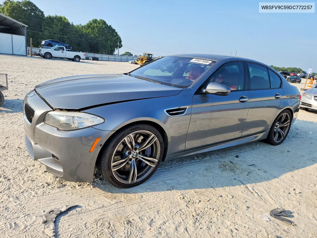 2013 BMW M5 VIN: WBSFV9C59DC772257 Lot: 59607656