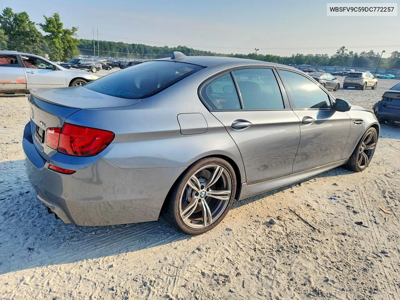 2013 BMW M5 VIN: WBSFV9C59DC772257 Lot: 59607656