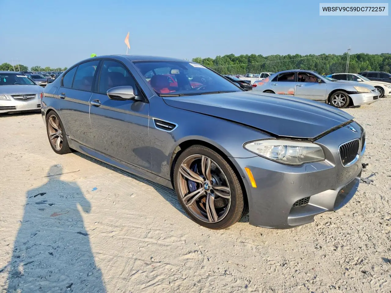 2013 BMW M5 VIN: WBSFV9C59DC772257 Lot: 59607656