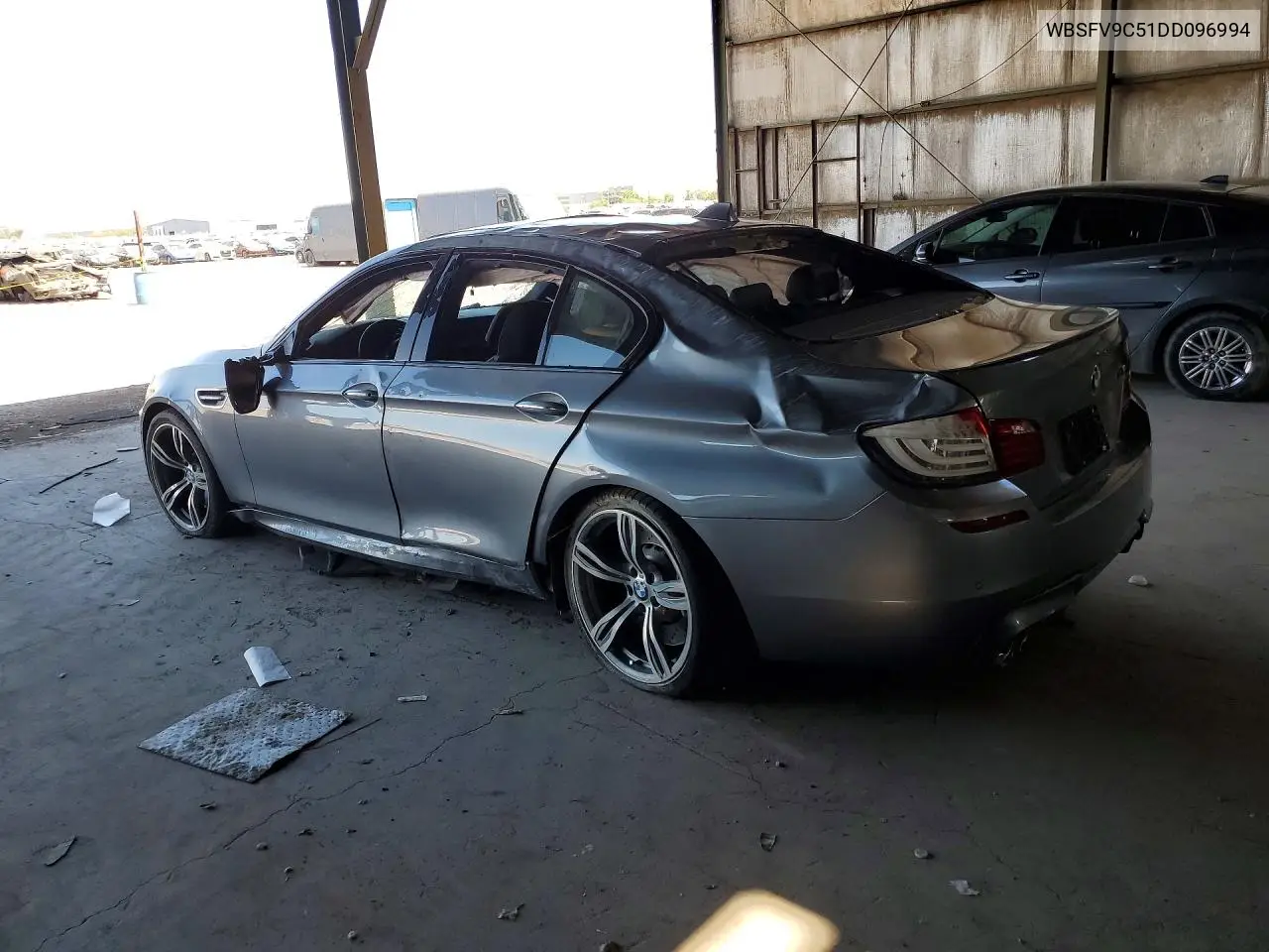 2013 BMW M5 VIN: WBSFV9C51DD096994 Lot: 59747286