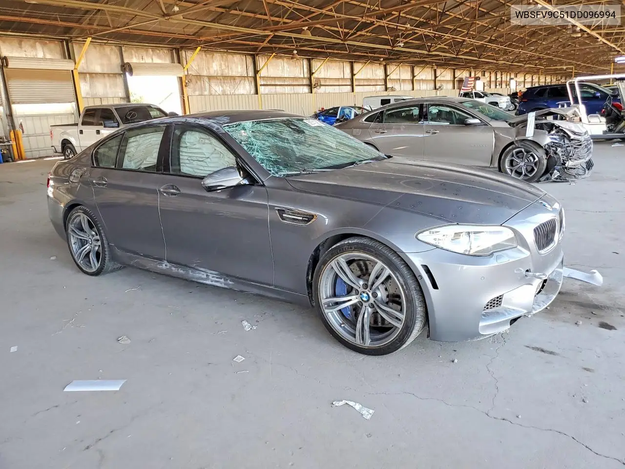2013 BMW M5 VIN: WBSFV9C51DD096994 Lot: 59747286