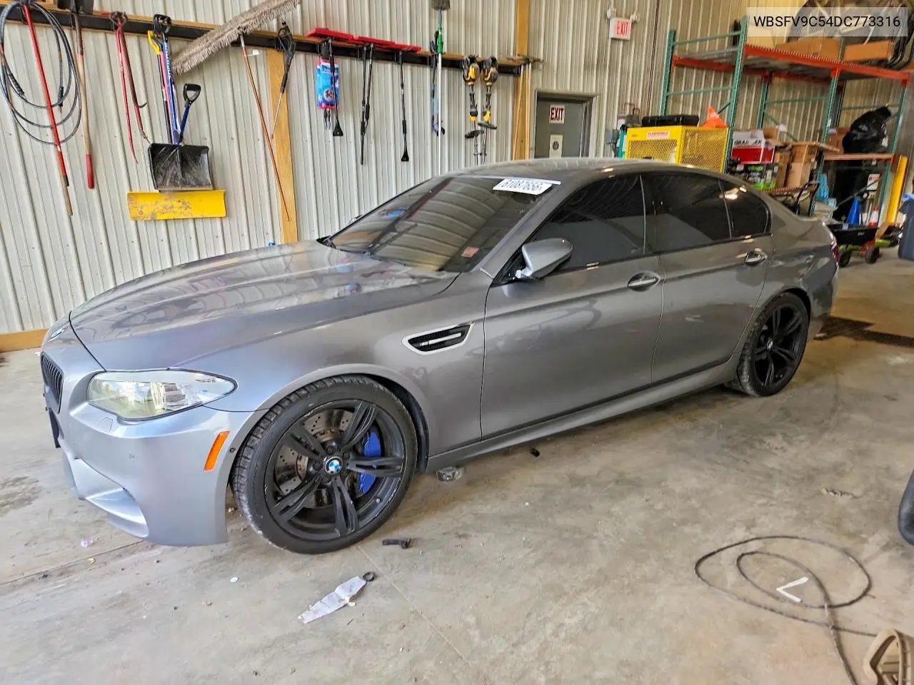 2013 BMW M5 VIN: WBSFV9C54DC773316 Lot: 61087656