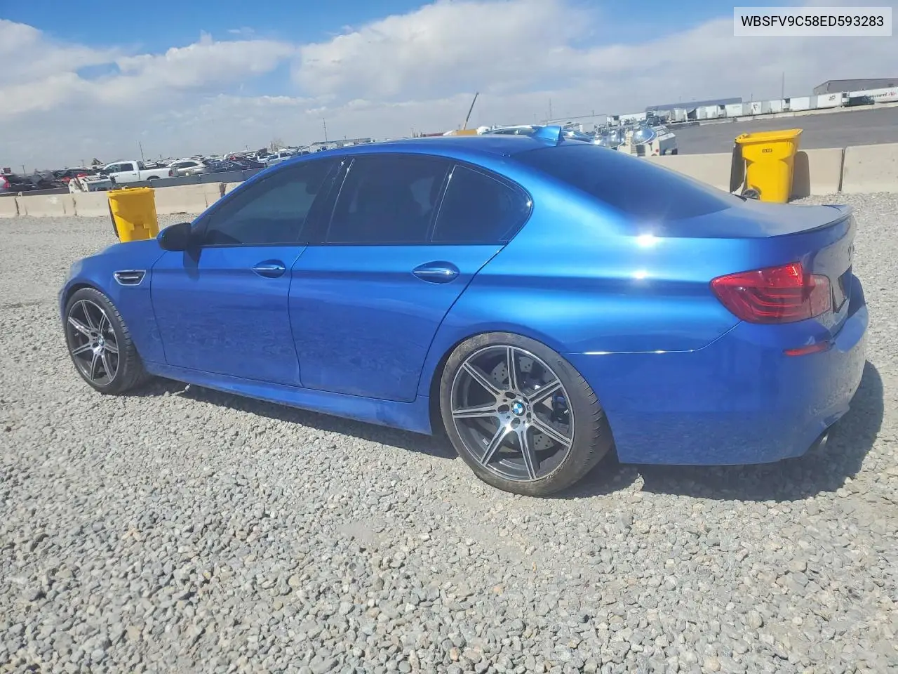 2014 BMW M5 VIN: WBSFV9C58ED593283 Lot: 49138166