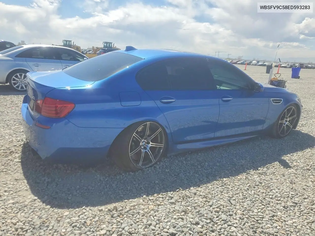 2014 BMW M5 VIN: WBSFV9C58ED593283 Lot: 49138166