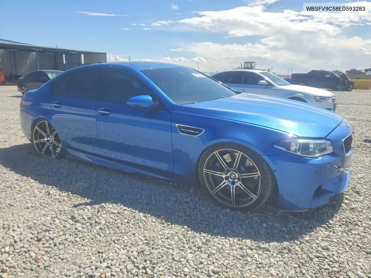 2014 BMW M5 VIN: WBSFV9C58ED593283 Lot: 49138166