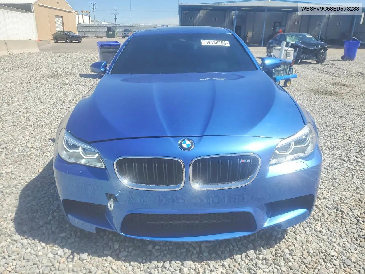 2014 BMW M5 VIN: WBSFV9C58ED593283 Lot: 49138166