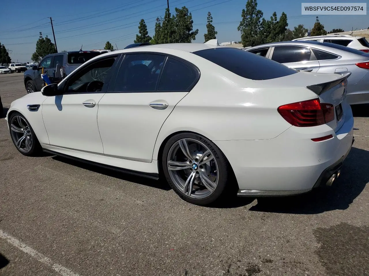 2014 BMW M5 VIN: WBSFV9C54ED097574 Lot: 50978496