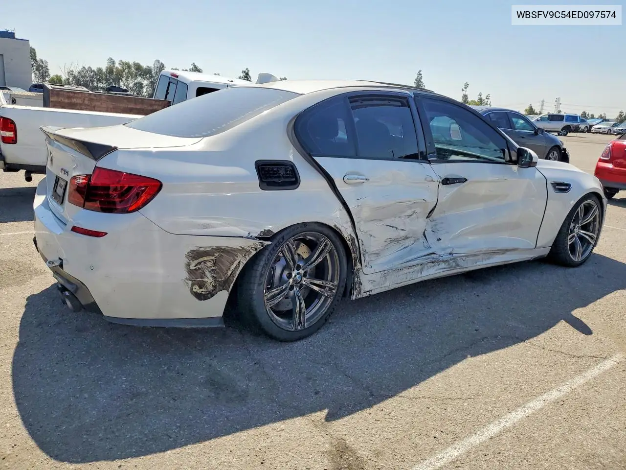 2014 BMW M5 VIN: WBSFV9C54ED097574 Lot: 50978496