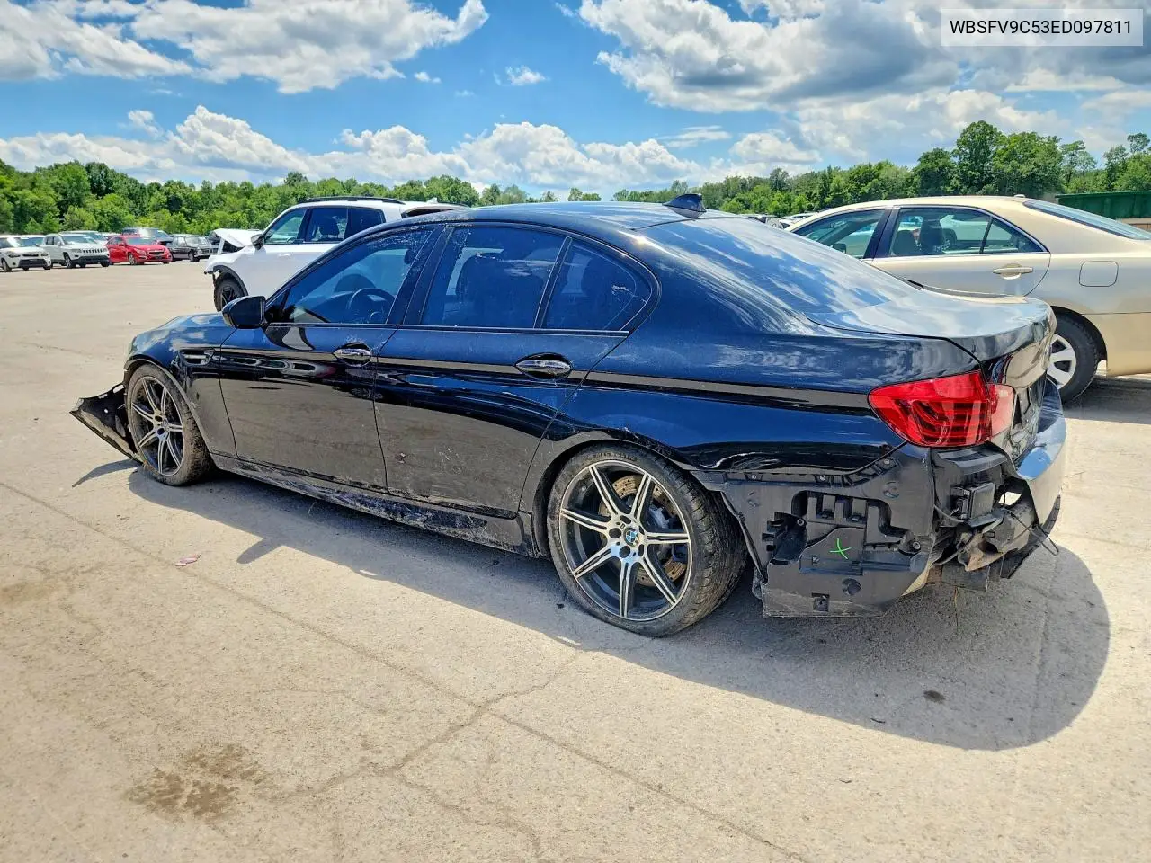 2014 BMW M5 VIN: WBSFV9C53ED097811 Lot: 57948146