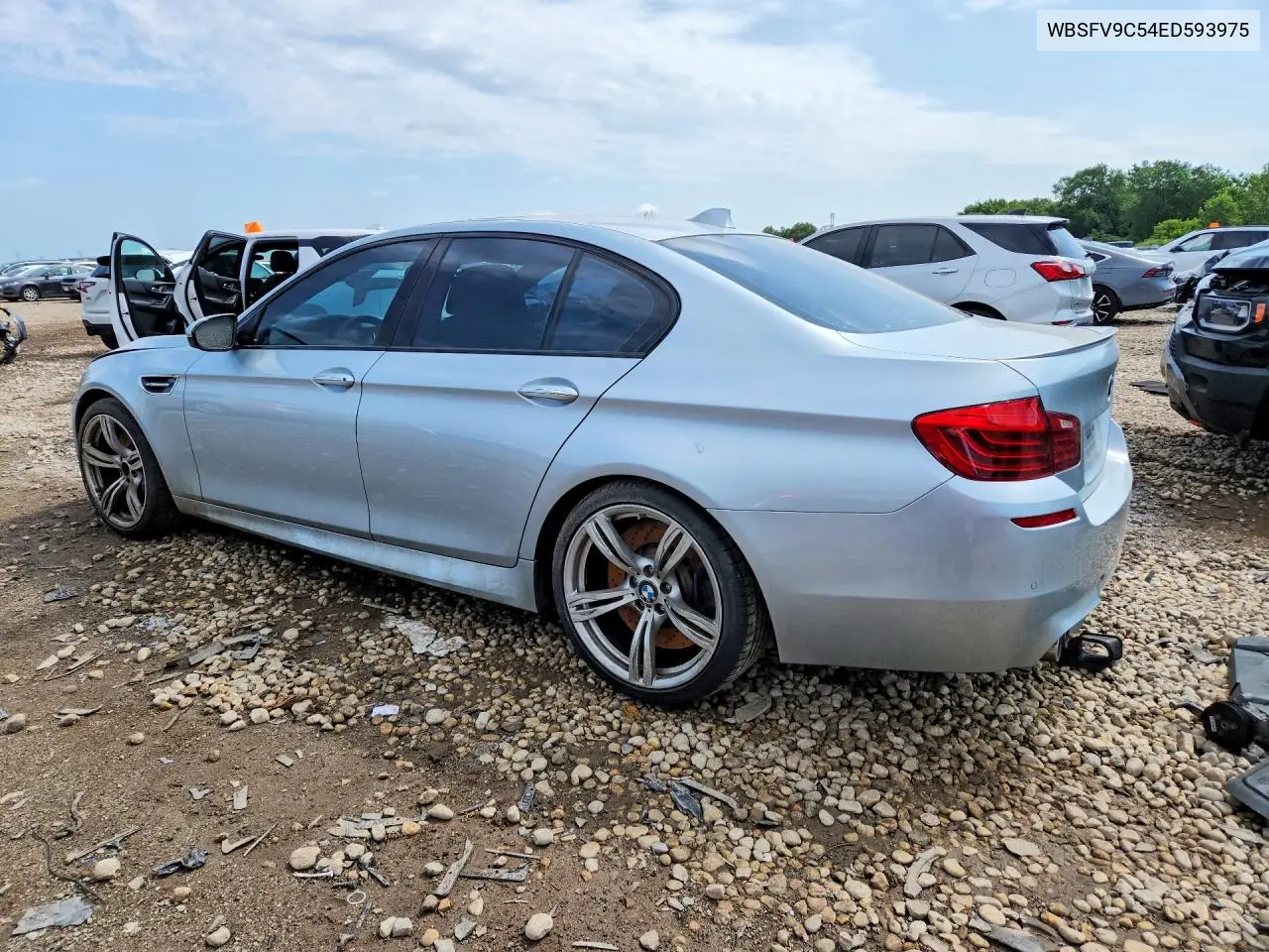 2014 BMW M5 VIN: WBSFV9C54ED593975 Lot: 58420116