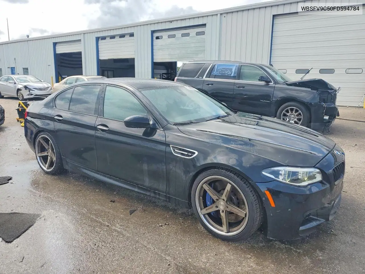 2015 BMW M5 VIN: WBSFV9C50FD594784 Lot: 58251816