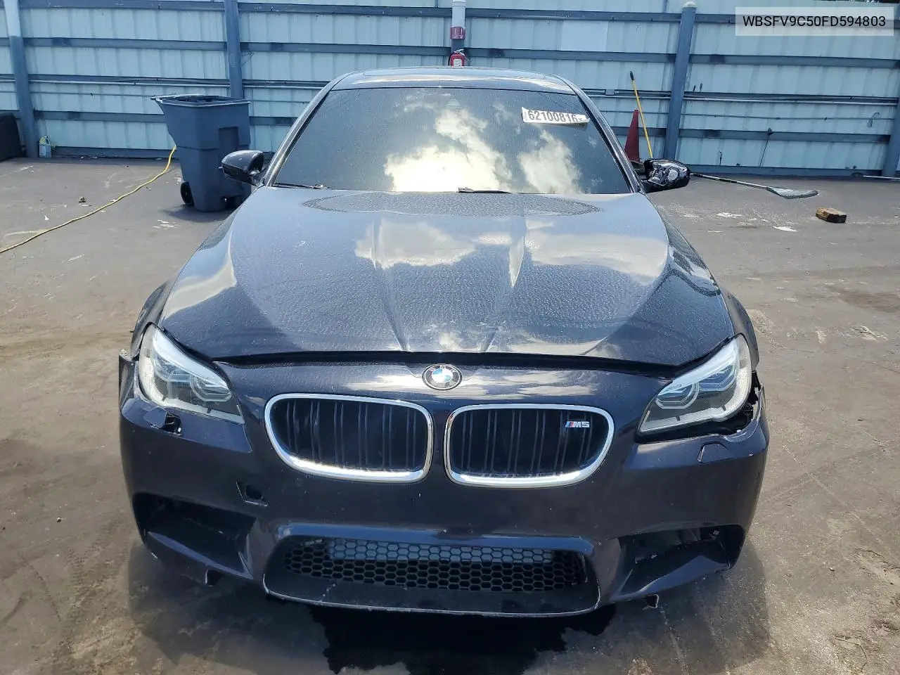 2015 BMW M5 VIN: WBSFV9C50FD594803 Lot: 62100816