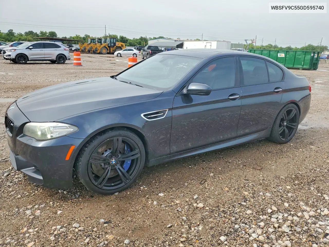 2016 BMW M5 VIN: WBSFV9C55GD595740 Lot: 60827926