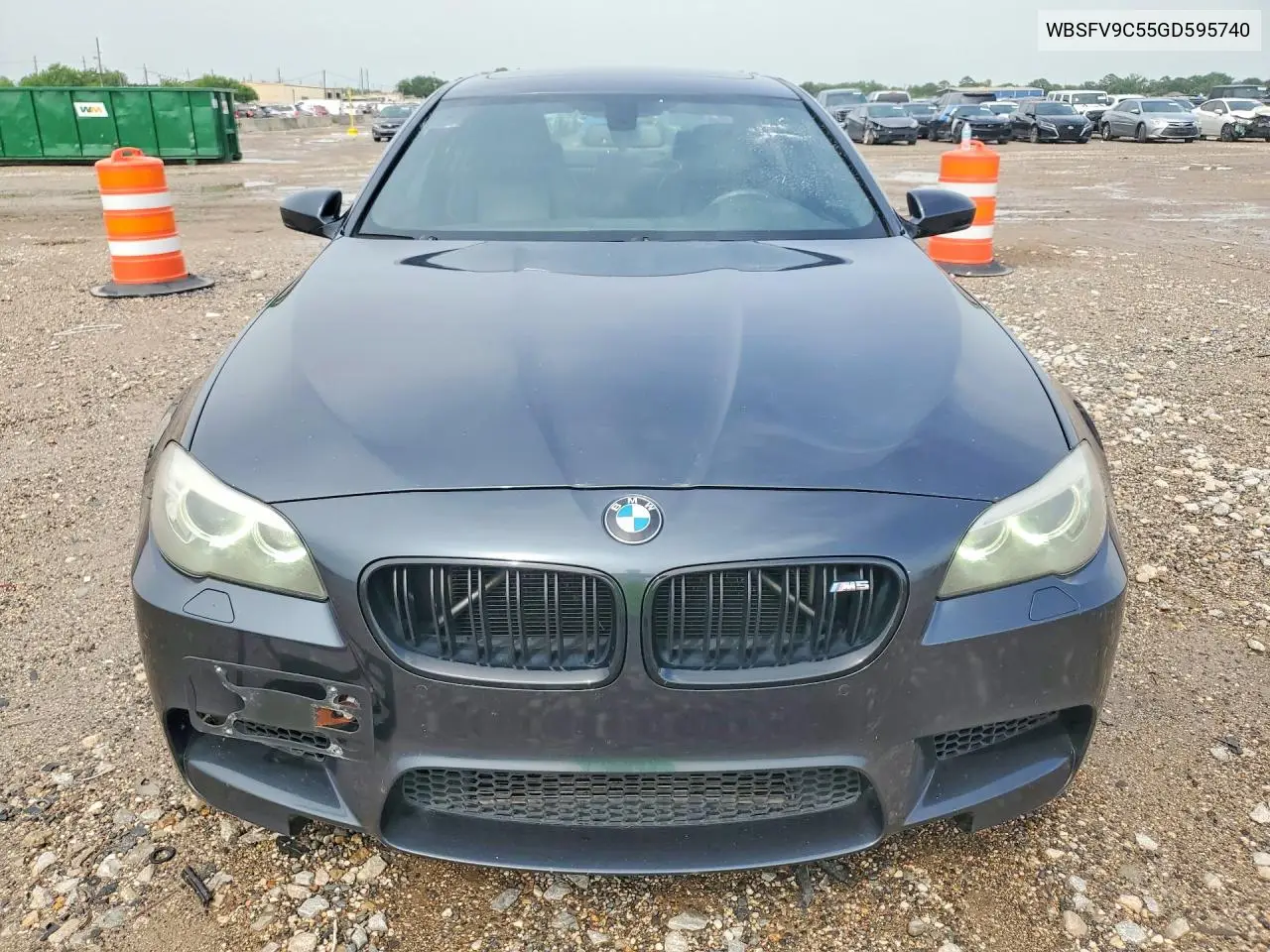 2016 BMW M5 VIN: WBSFV9C55GD595740 Lot: 60827926