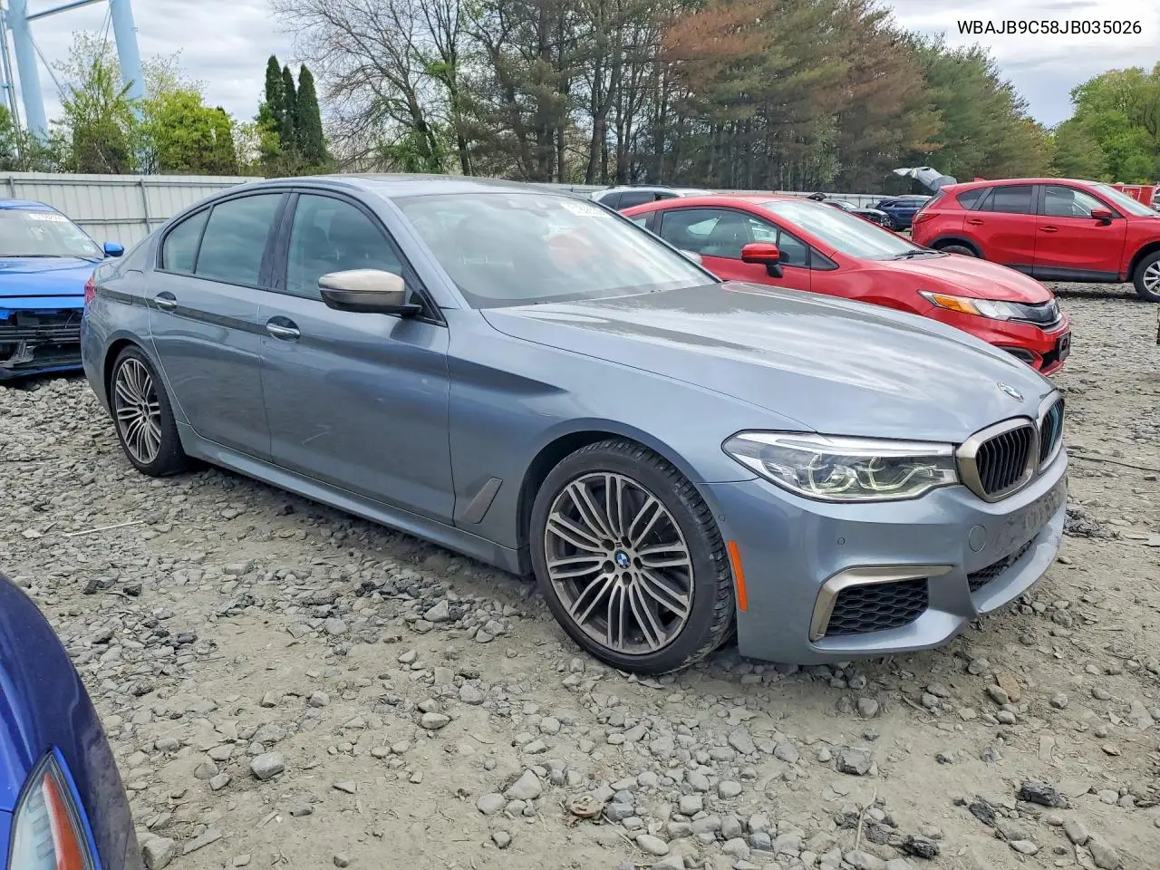2018 BMW M550Xi VIN: WBAJB9C58JB035026 Lot: 51808536