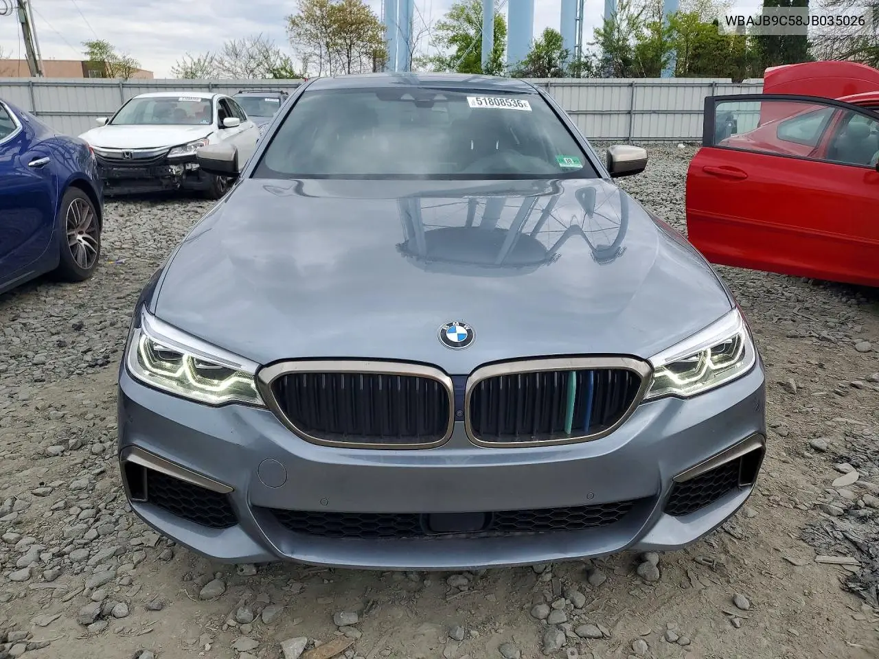 2018 BMW M550Xi VIN: WBAJB9C58JB035026 Lot: 51808536