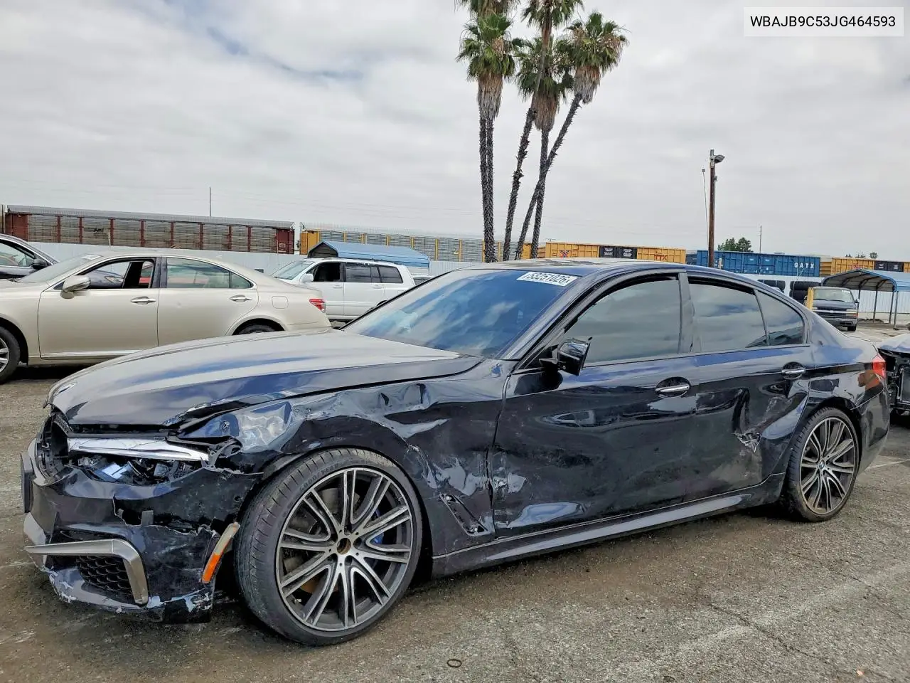 2018 BMW M550Xi VIN: WBAJB9C53JG464593 Lot: 53251026