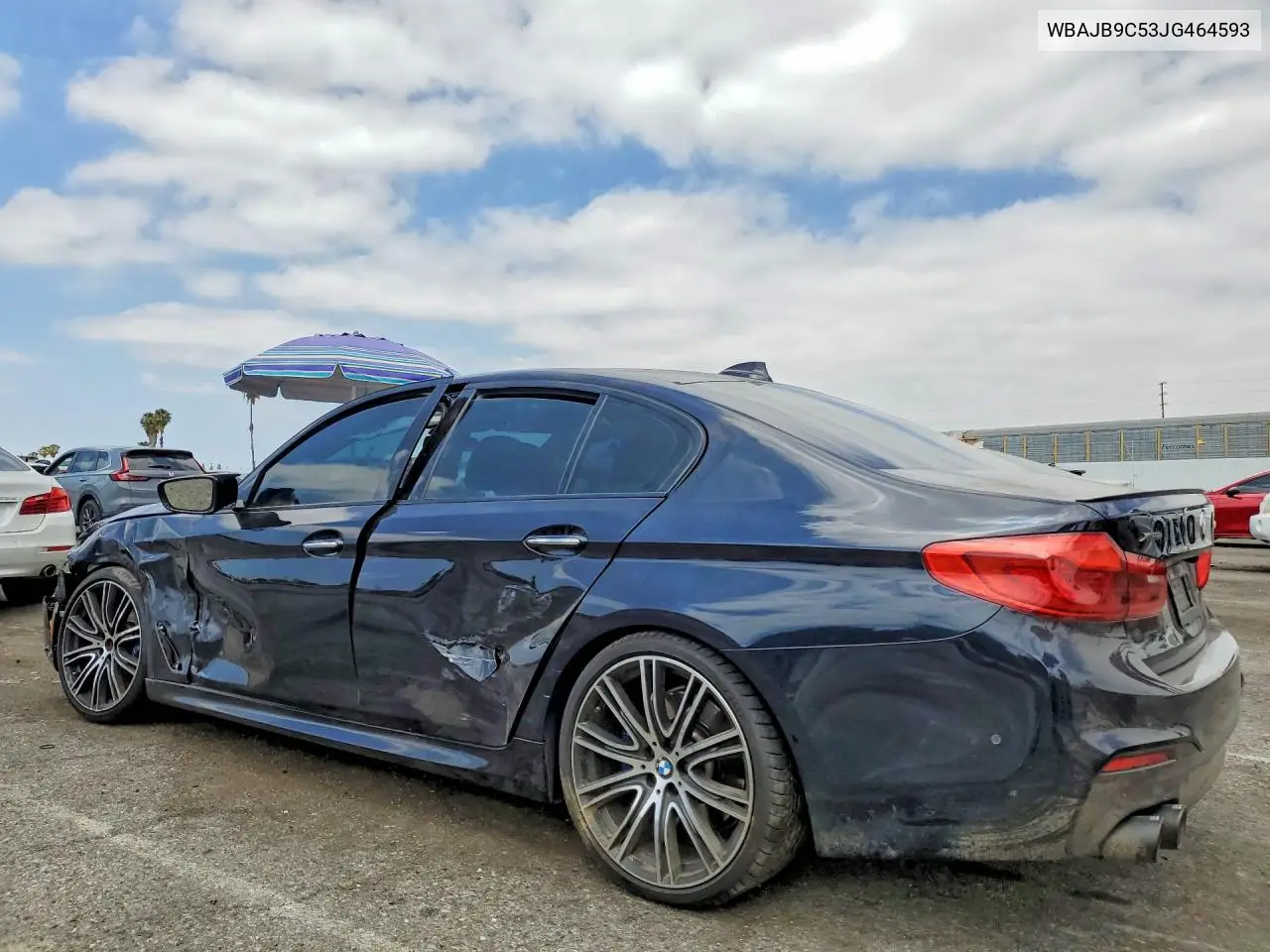 2018 BMW M550Xi VIN: WBAJB9C53JG464593 Lot: 53251026