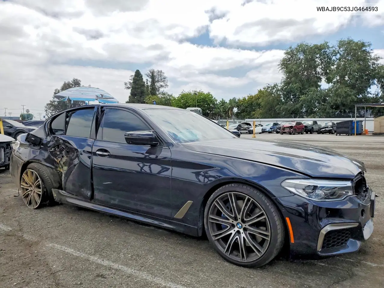 2018 BMW M550Xi VIN: WBAJB9C53JG464593 Lot: 53251026