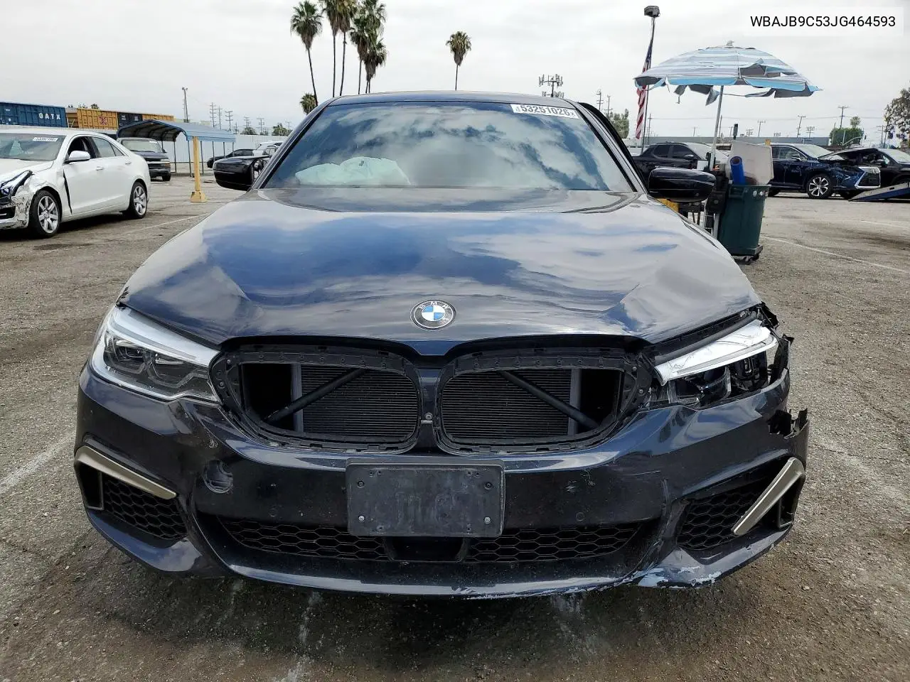 2018 BMW M550Xi VIN: WBAJB9C53JG464593 Lot: 53251026