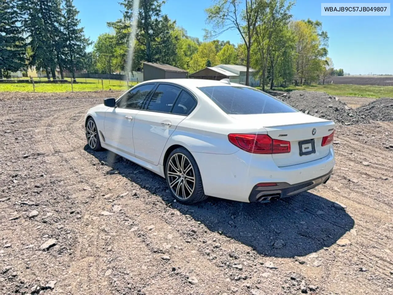 2018 BMW M550Xi VIN: WBAJB9C57JB049807 Lot: 53929976