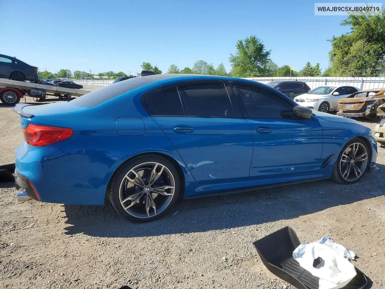 2018 BMW M550Xi VIN: WBAJB9C5XJB049719 Lot: 55462886