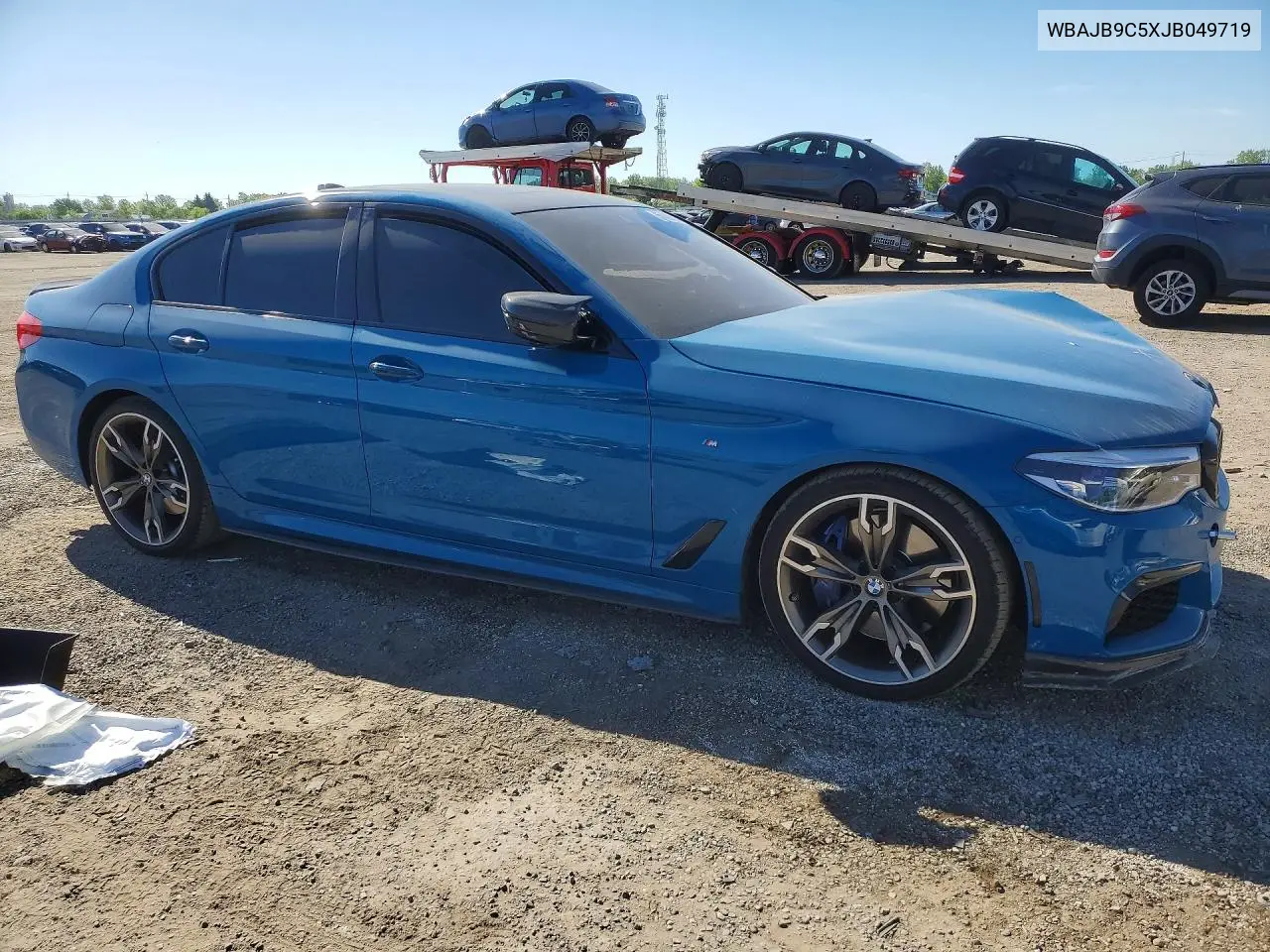 2018 BMW M550Xi VIN: WBAJB9C5XJB049719 Lot: 55462886