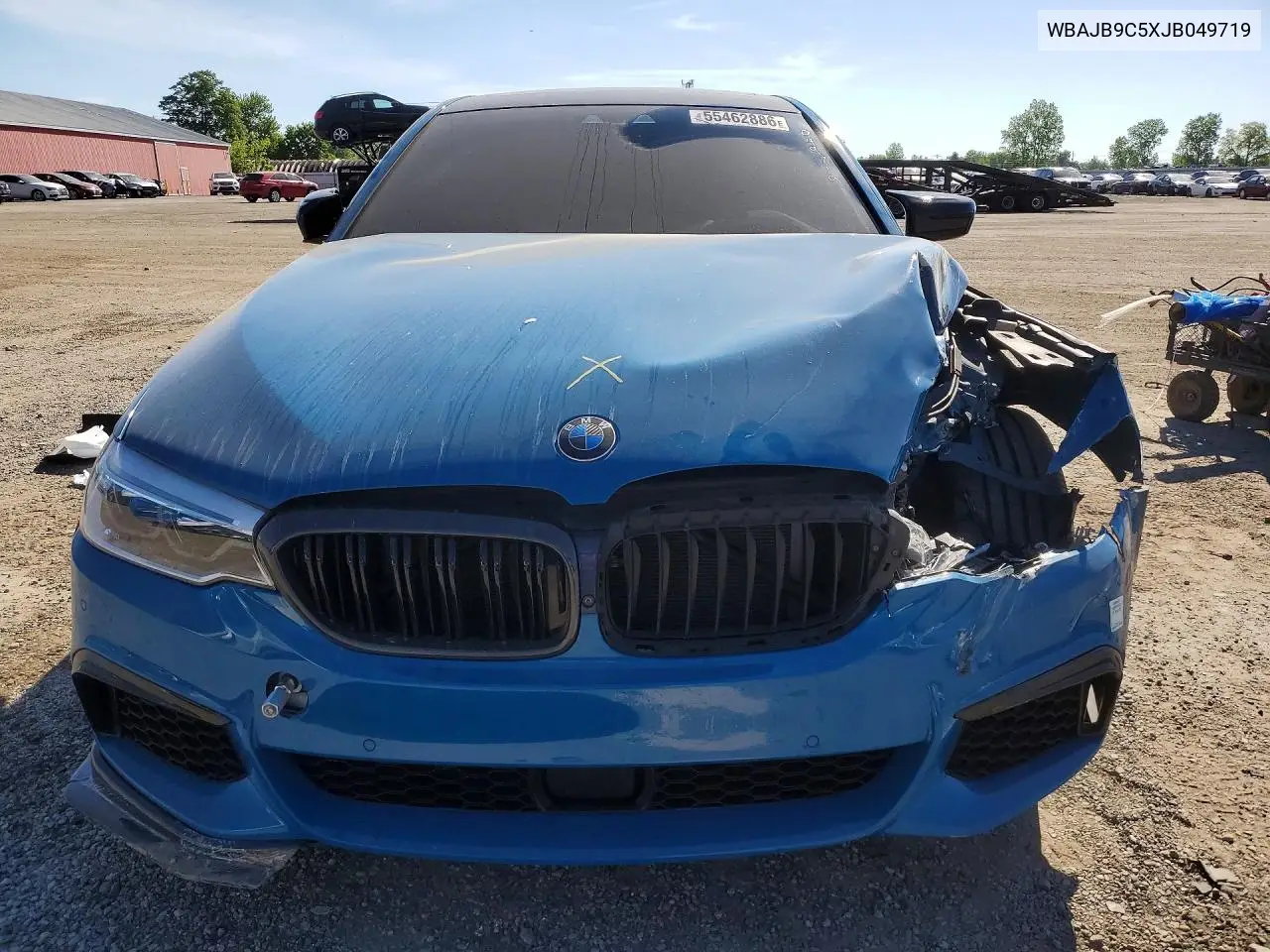 2018 BMW M550Xi VIN: WBAJB9C5XJB049719 Lot: 55462886