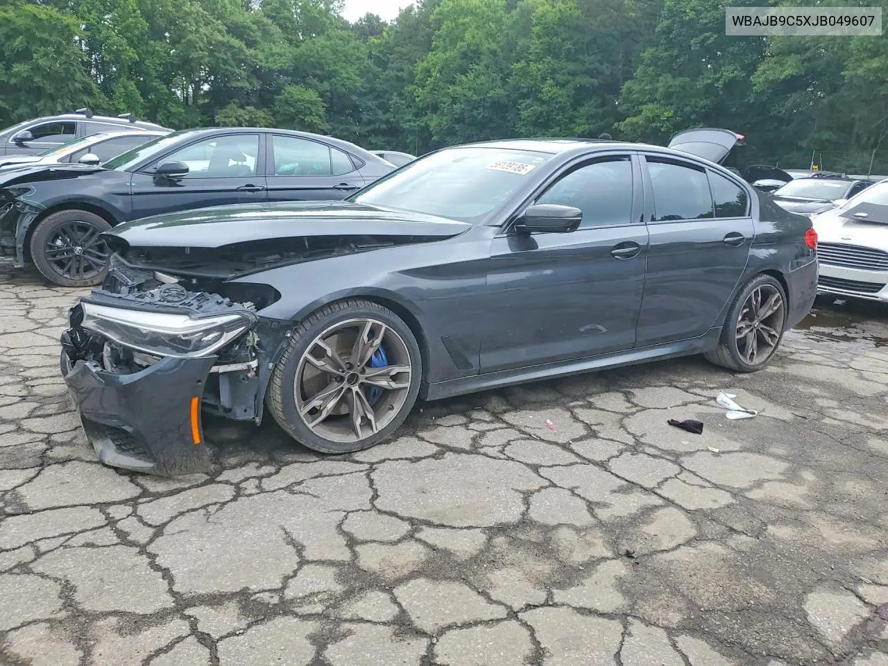 2018 BMW M550Xi VIN: WBAJB9C5XJB049607 Lot: 56139186