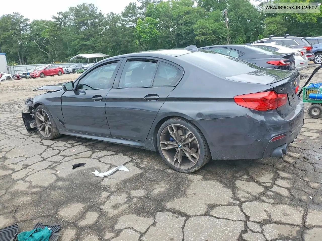 2018 BMW M550Xi VIN: WBAJB9C5XJB049607 Lot: 56139186