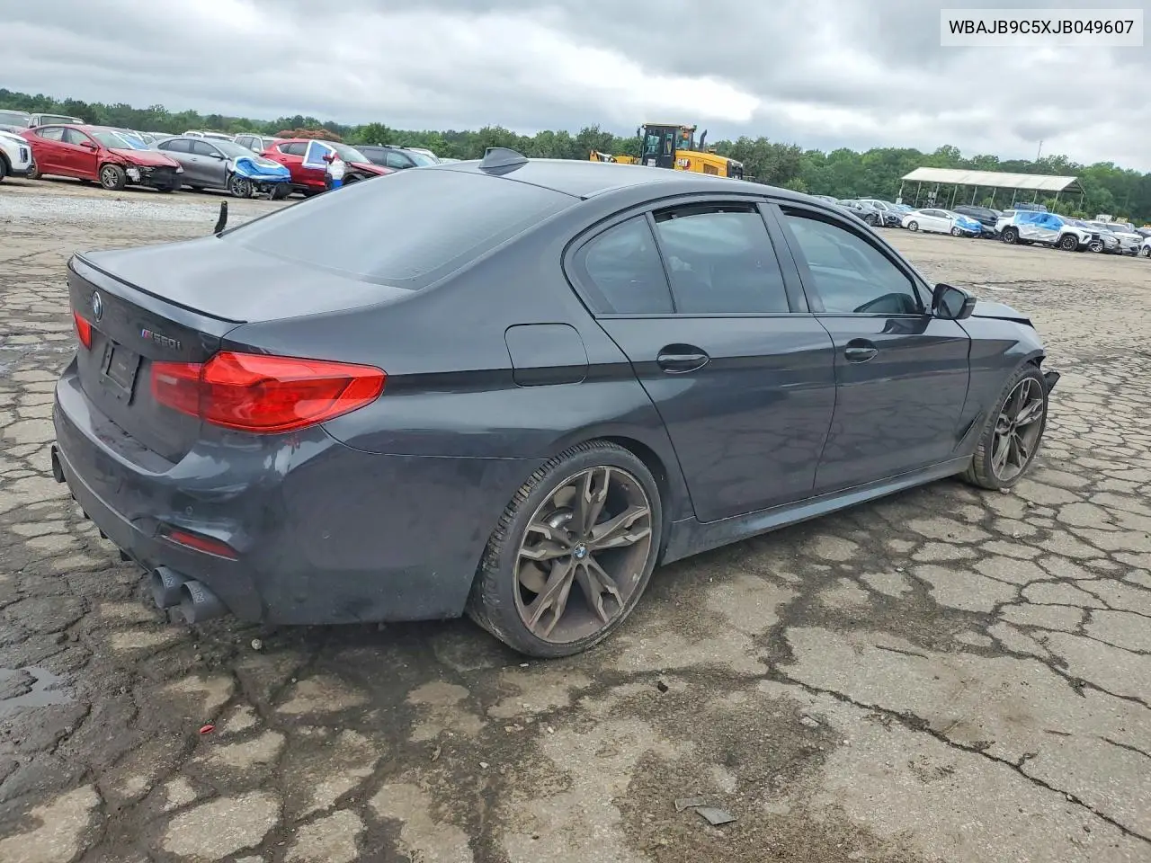 2018 BMW M550Xi VIN: WBAJB9C5XJB049607 Lot: 56139186