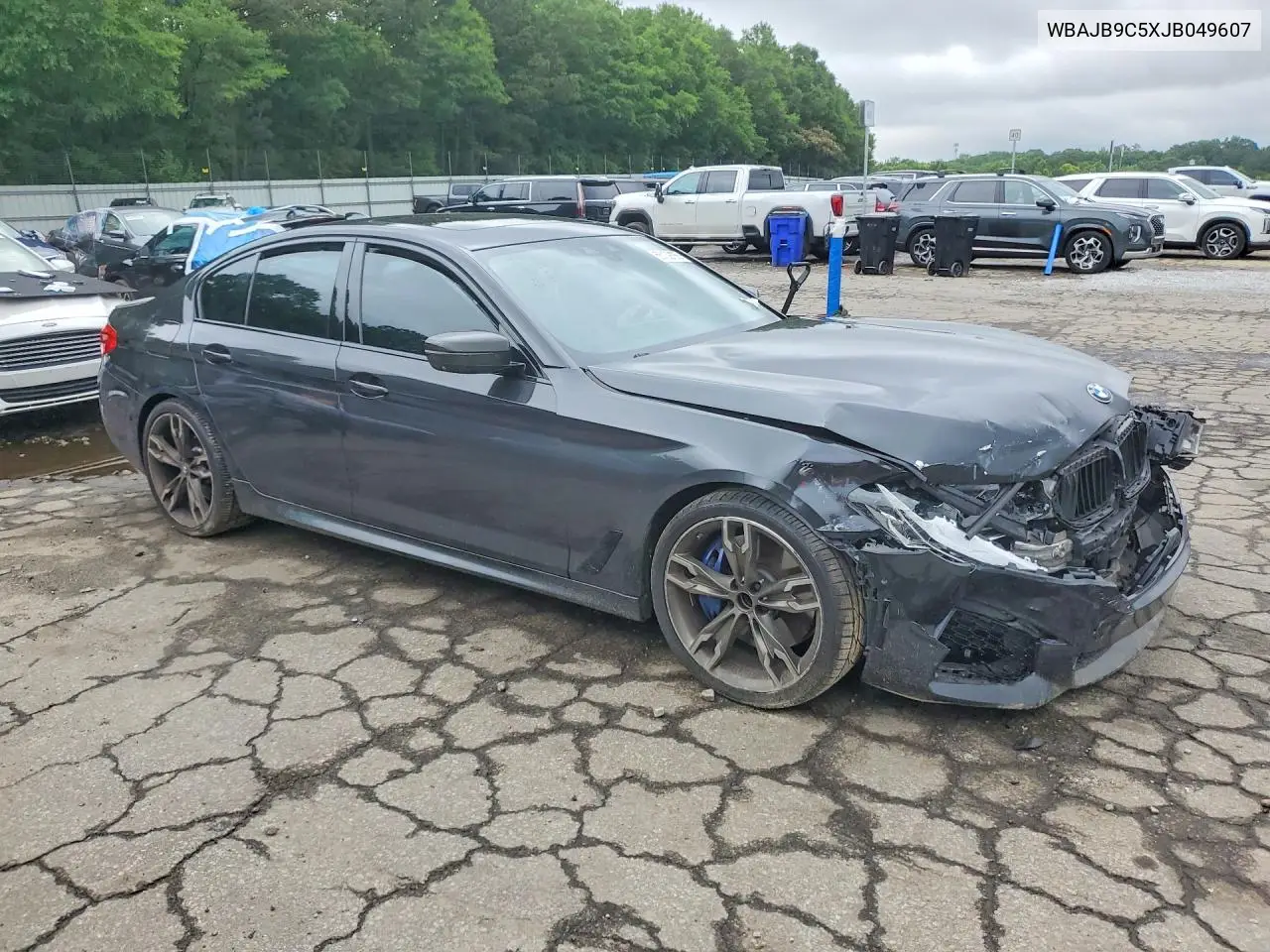 2018 BMW M550Xi VIN: WBAJB9C5XJB049607 Lot: 56139186