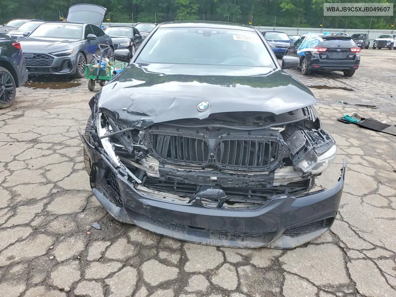2018 BMW M550Xi VIN: WBAJB9C5XJB049607 Lot: 56139186